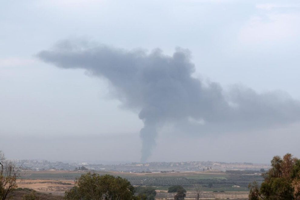 Bombardeo israelí en Gaza