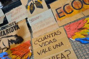 defensa de los bosques y el agua