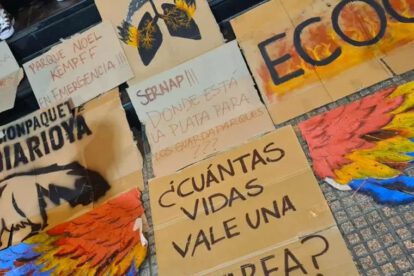 defensa de los bosques y el agua