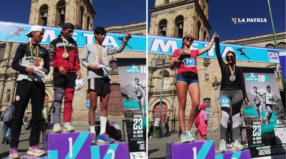 Atletas participando en el Tiahuanaco Trail