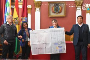 Entrega de planimetrías en Urbanización El Arenal II por GAMO