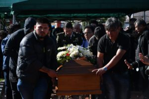 Familiares despiden al capitán José Torrez con honores