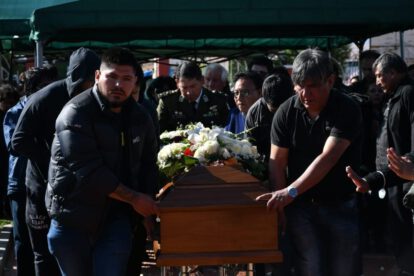 Familiares despiden al capitán José Torrez con honores