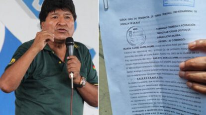 Evo Morales demanda por difamación e injuria al vocal Tahuichi