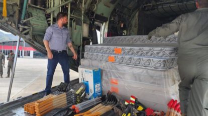 Ayuda a damnificados por incendios en Beni y norte de La Paz