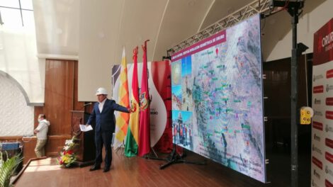 Cartografía actualizada Oruro para desarrollo urbano