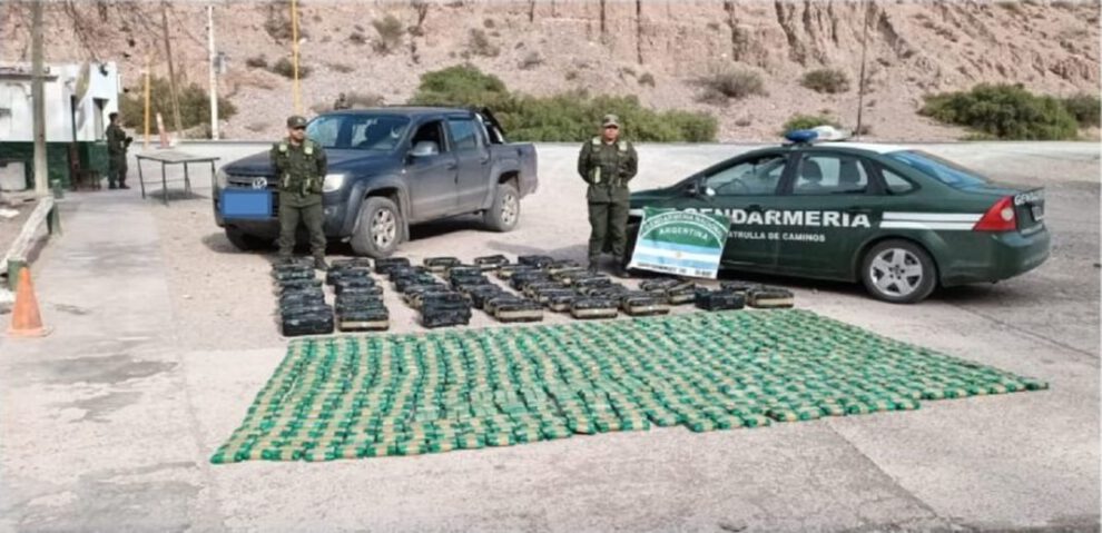 Decomiso de hoja de coca en Jujuy