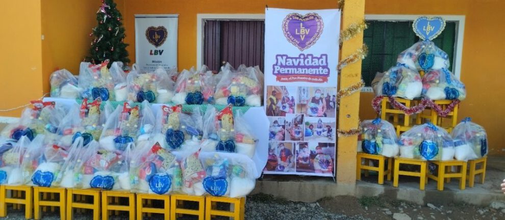 Navidad sin hambre con canastas de alimentos para familias vulnerables