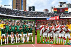 Bolivia frente a Perú en Eliminatorias 2026