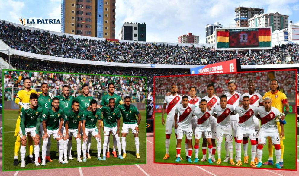 Bolivia frente a Perú en Eliminatorias 2026