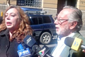La abogada Kathia Saucedo y el exalcalde Juan del Granado sobre elecciones judiciales