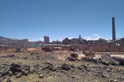 Terrenos de Ex Metabol como patrimonio industrial en Oruro