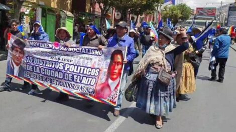 Congreso del MAS y pronunciamiento del TSE sobre el congreso en Lauca Ñ