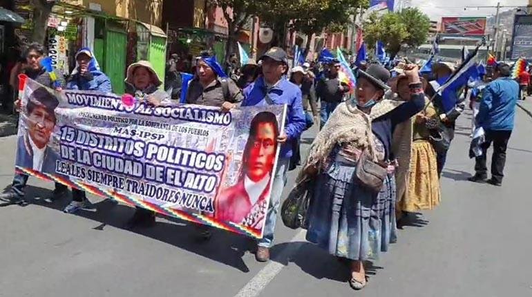 Congreso del MAS y pronunciamiento del TSE sobre el congreso en Lauca Ñ