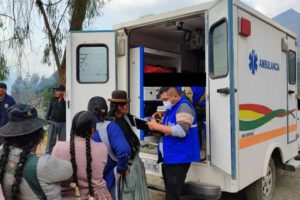 Atenciones médicas en Beni y La Paz