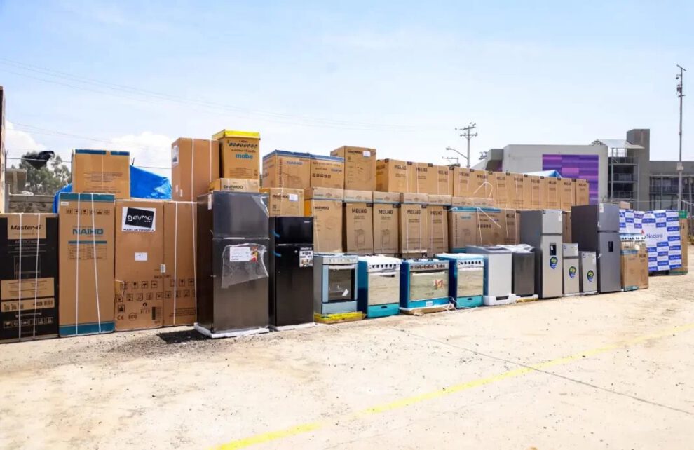 Aduana Nacional incauta electrodomésticos de contrabando en El Alto