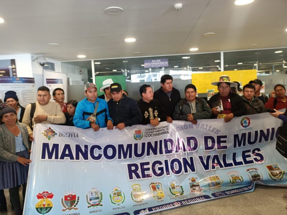 Presupuesto General del Estado en la mancomunidad de los valles de Cochabamba