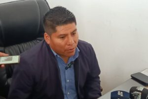 Protesta del MAS por rechazo a denuncia contra hijo presidente Arce