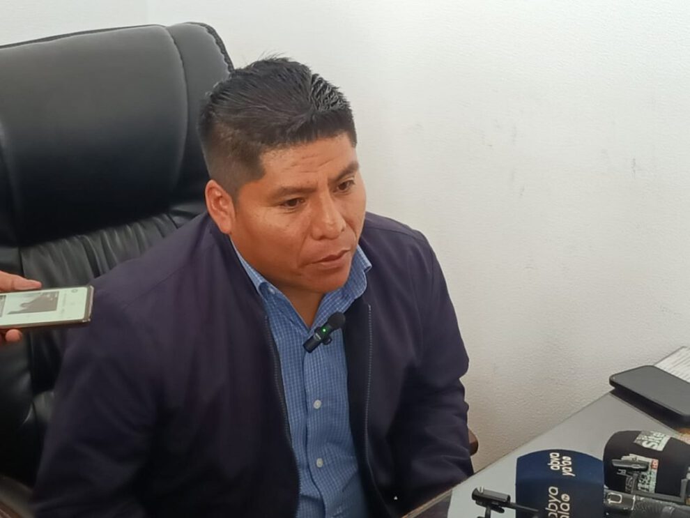 Protesta del MAS por rechazo a denuncia contra hijo presidente Arce