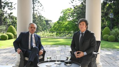 Transición gubernamental en Argentina entre Alberto Fernández y Javier Milei