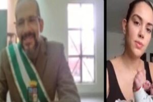 Gobernador Camacho conoce a su hijo recién nacido durante audiencia virtual