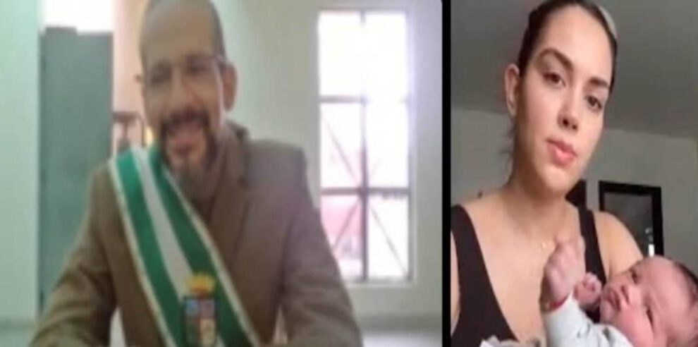 Gobernador Camacho conoce a su hijo recién nacido durante audiencia virtual