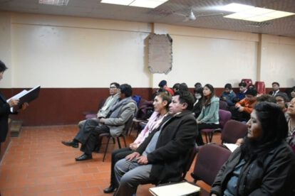 Lectura al acta de Refundación del Instituto de Formación Artística María Luisa Luzio