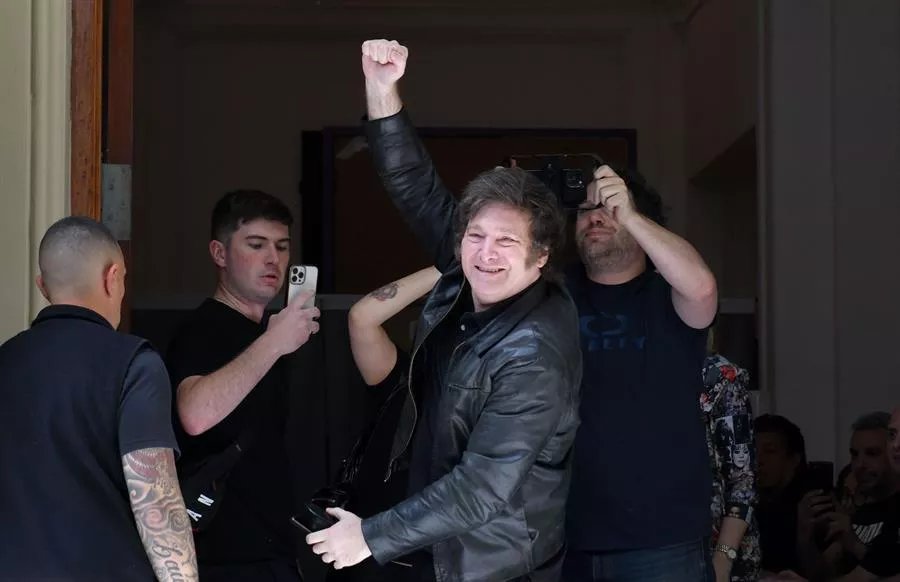 Javier Milei Presidente electo Argentina