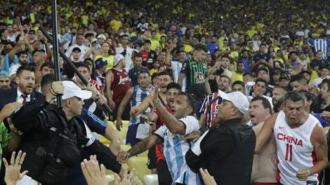 Insultos racistas en partido entre Brasil y Argentina