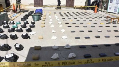 Secuestro de droga en Oruro