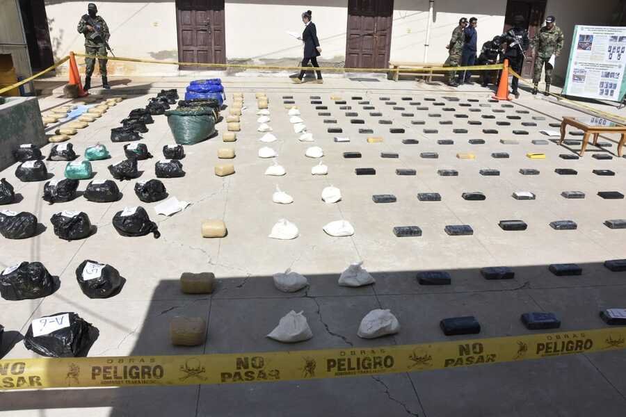 Secuestro de droga en Oruro