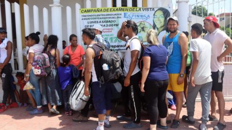 Ayuda para migrantes en la frontera sur de México
