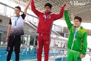 Leandro Eulate Argandoña cosechó tres preseas en natación