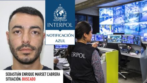 La Interpol publicó la notificación azul solicitada por Bolivia contra Sebastián Marset
