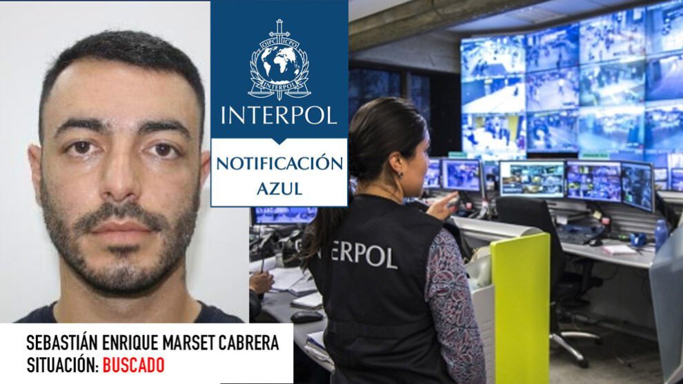 La Interpol publicó la notificación azul solicitada por Bolivia contra Sebastián Marset