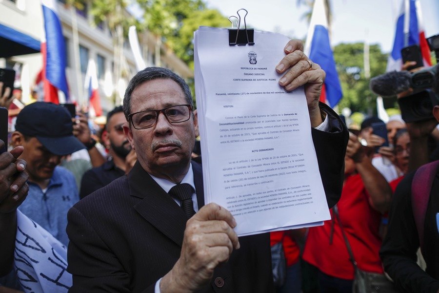 Corte Suprema de Panamá declara inconstitucional contrato minero millonario