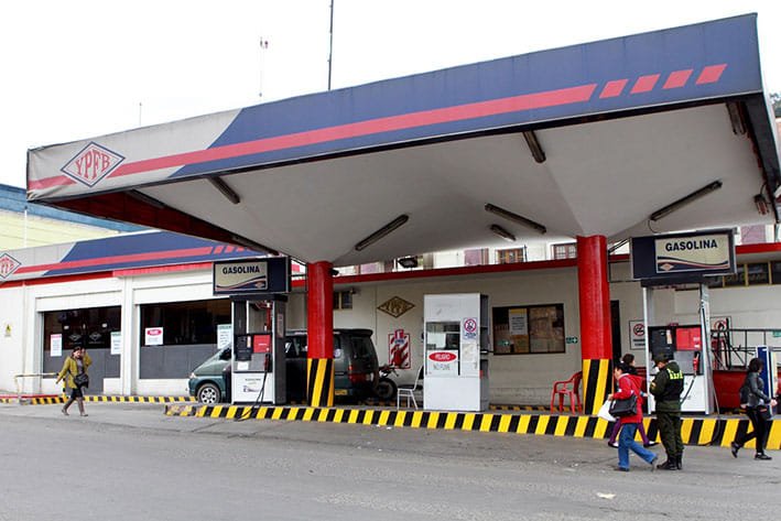 Desvío de combustible en Bolivia