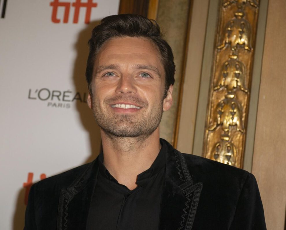 Sebastian Stan como Donald Trump en la película The Student