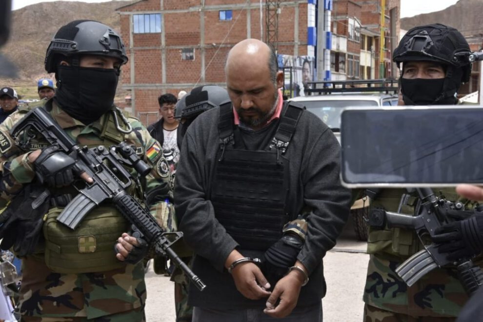 Héctor René G. C., presunto narcotraficante extraditado de Bolivia a Perú