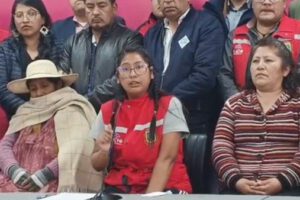 Revocatorio de mandato propuesto por Eva Copa