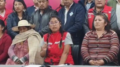 Revocatorio de mandato propuesto por Eva Copa