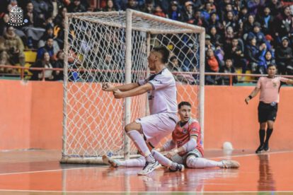 Liga Nacional de Futsal entre Fantasmas Morales Moralitos y Petrolero
