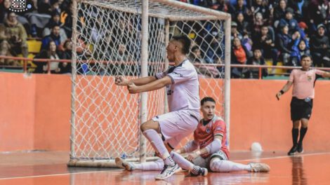 Liga Nacional de Futsal entre Fantasmas Morales Moralitos y Petrolero
