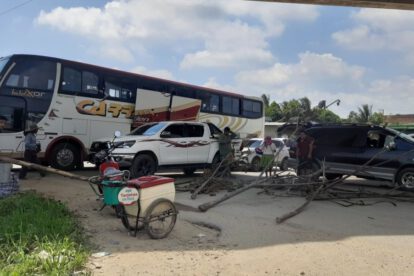 Mantenimiento de la carretera nueva entre Santa Cruz y Cochabamba