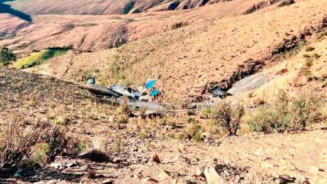 Explotación ilegal de oro en Potosí