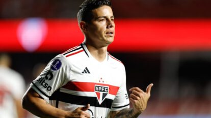 James Rodríguez en incertidumbre sobre su futuro en el São Paulo