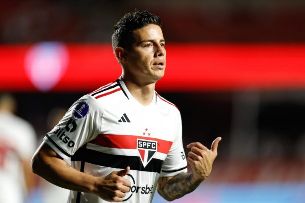James Rodríguez en incertidumbre sobre su futuro en el São Paulo