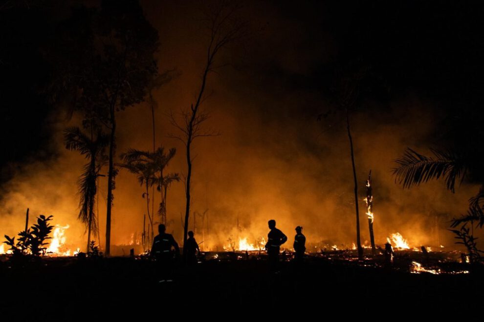 Incendios forestales en Amazonía brasileña