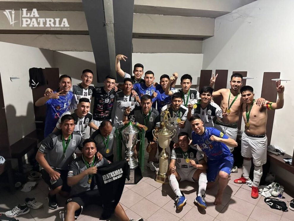 Fantasmas Morales Moralitos campeón de la Liga Nacional de Futsal