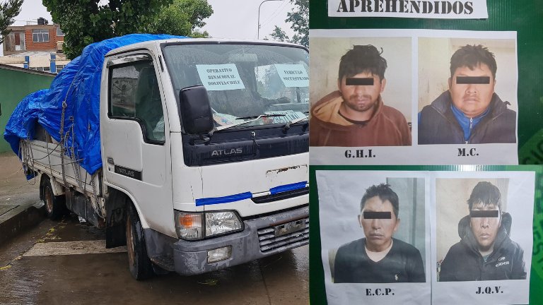 Operativo Binacional Flamengo 3 y aprehensión de cuatro personas